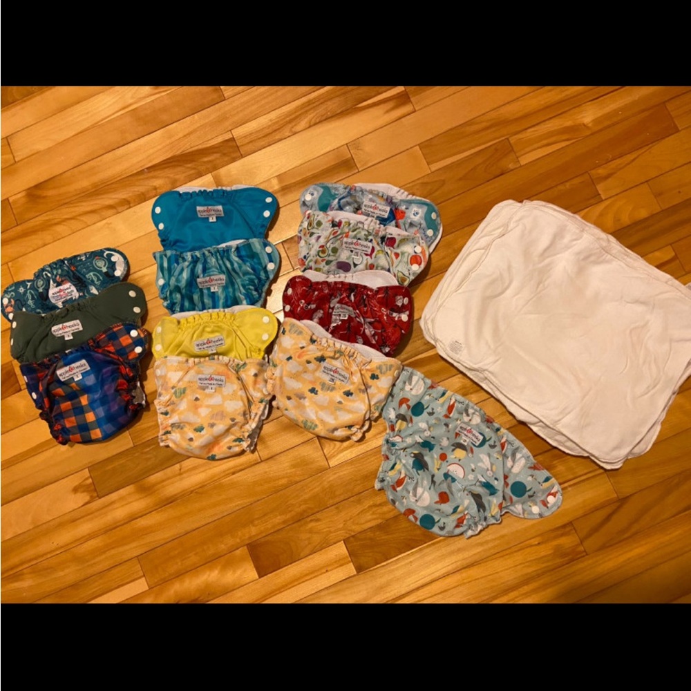 Apple Cheeks cloth diaper bundle